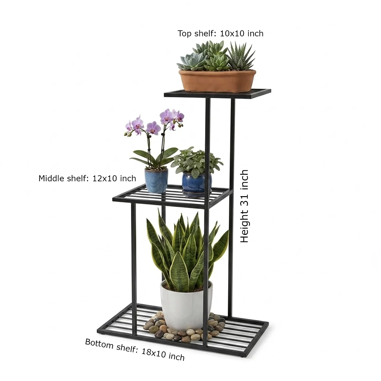 Plant Stand 3 Layer - Image 3